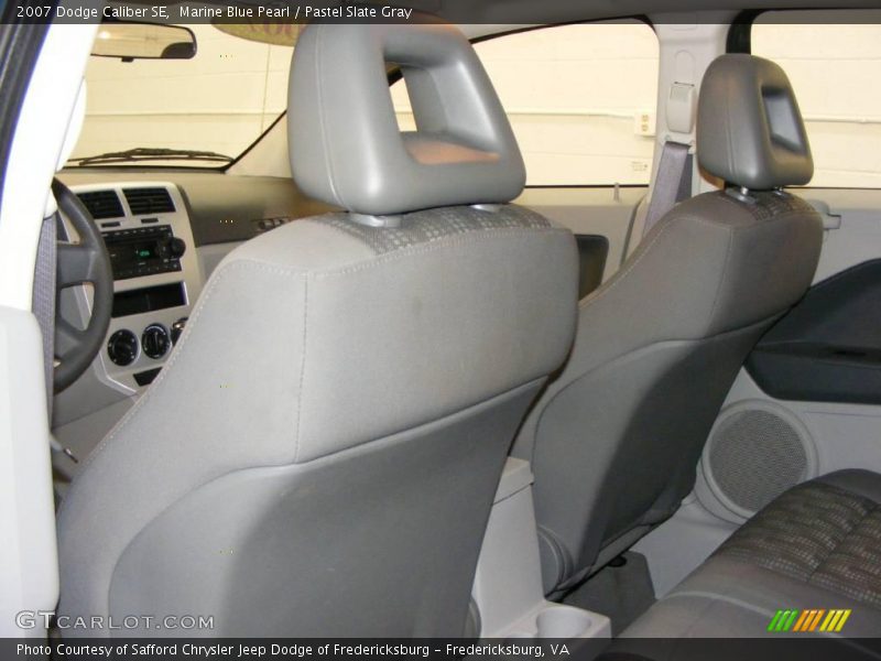 Marine Blue Pearl / Pastel Slate Gray 2007 Dodge Caliber SE