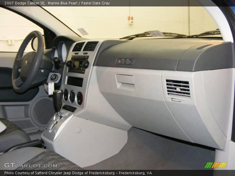 Marine Blue Pearl / Pastel Slate Gray 2007 Dodge Caliber SE