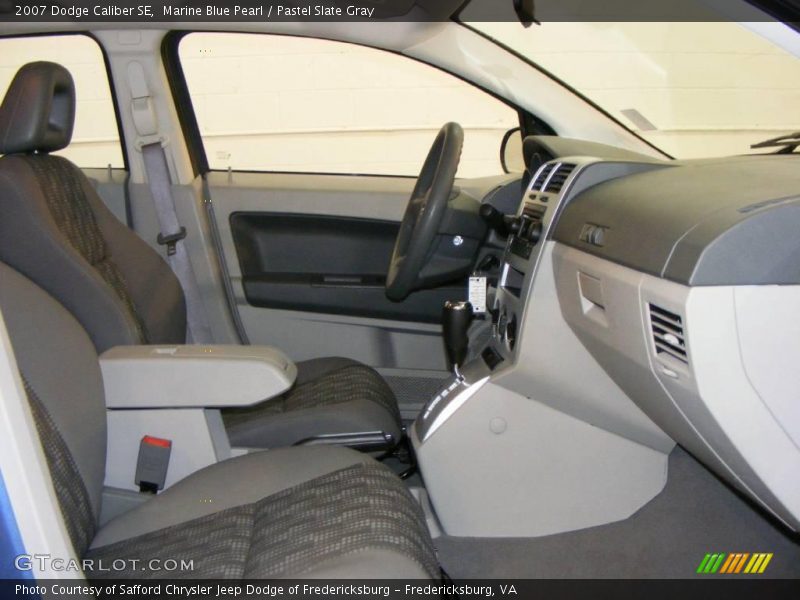 Marine Blue Pearl / Pastel Slate Gray 2007 Dodge Caliber SE