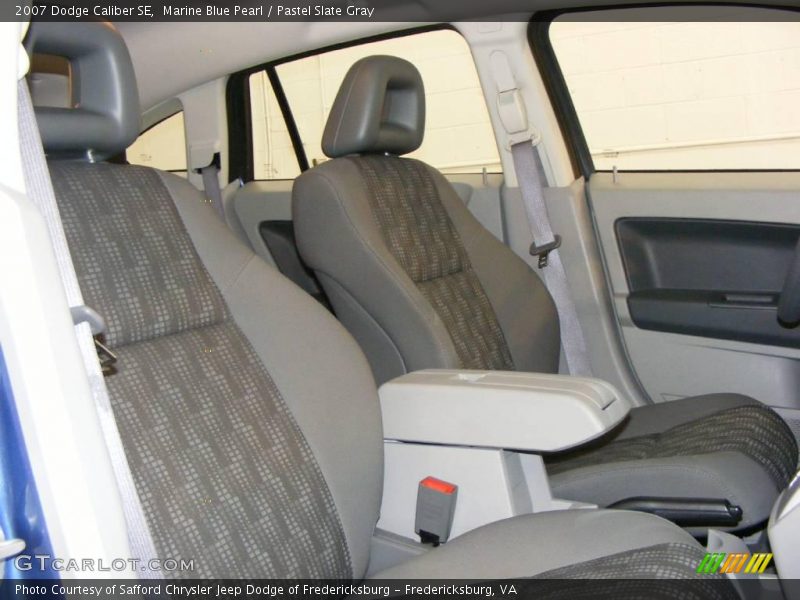 Marine Blue Pearl / Pastel Slate Gray 2007 Dodge Caliber SE