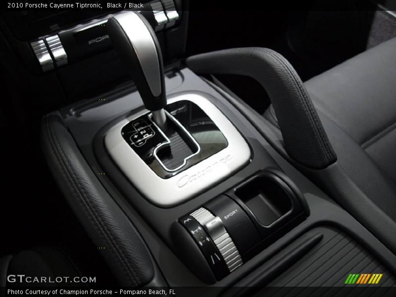Black / Black 2010 Porsche Cayenne Tiptronic