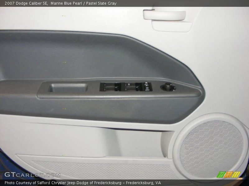 Marine Blue Pearl / Pastel Slate Gray 2007 Dodge Caliber SE