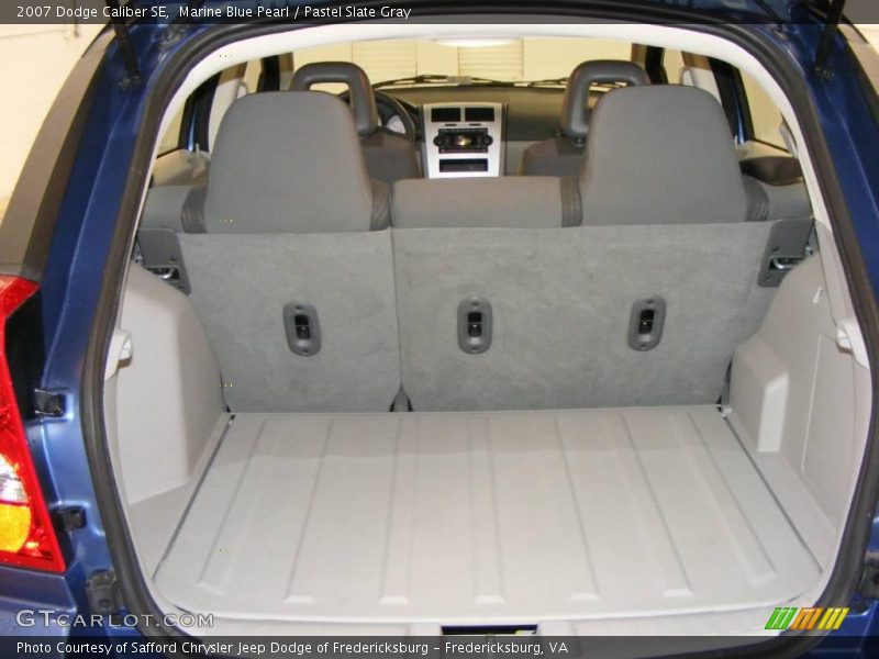 Marine Blue Pearl / Pastel Slate Gray 2007 Dodge Caliber SE