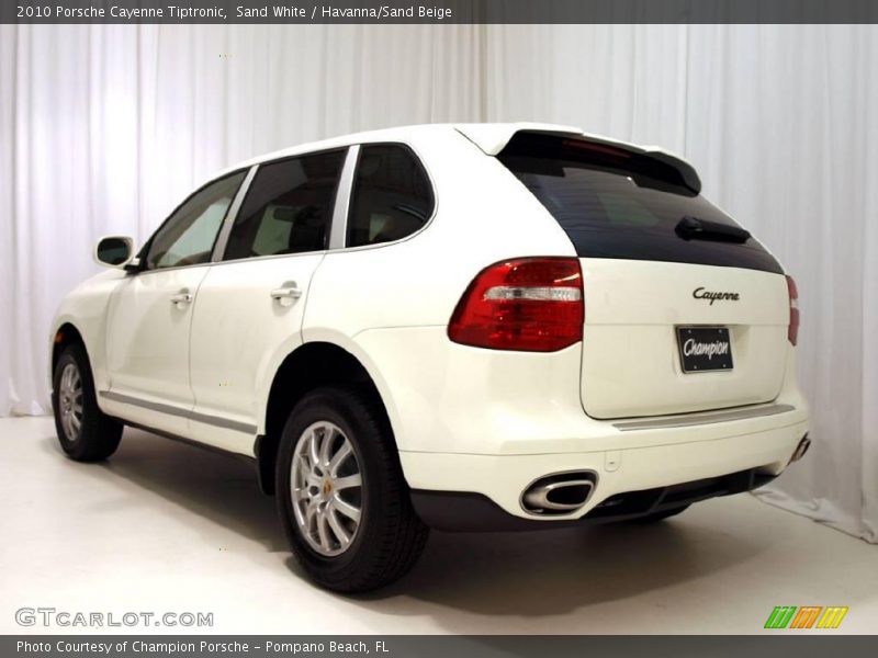 Sand White / Havanna/Sand Beige 2010 Porsche Cayenne Tiptronic