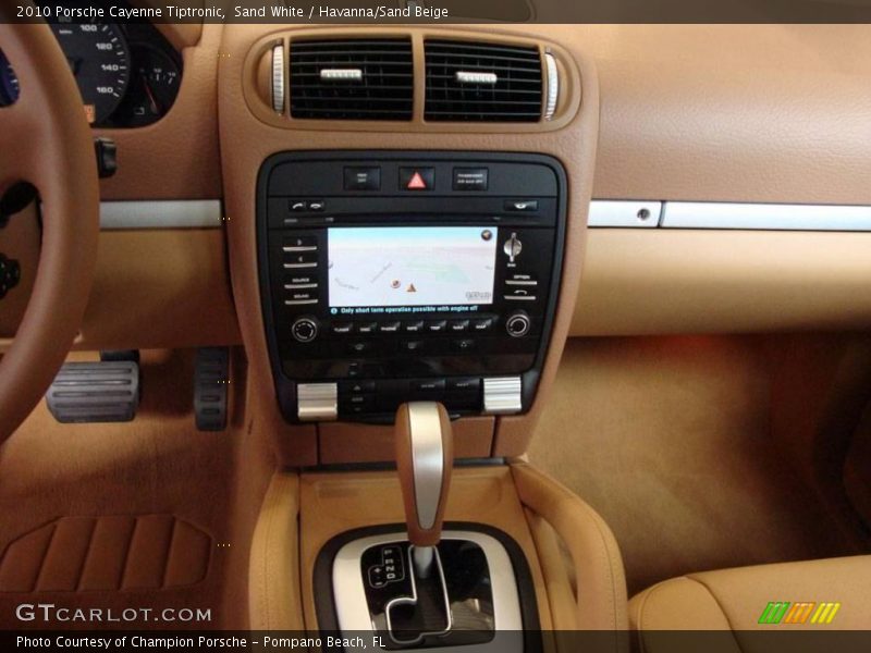 Sand White / Havanna/Sand Beige 2010 Porsche Cayenne Tiptronic