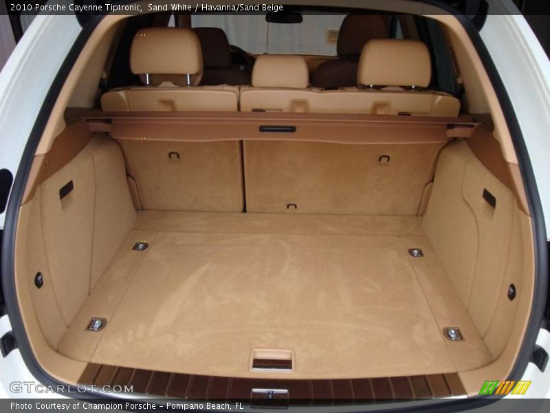 Sand White / Havanna/Sand Beige 2010 Porsche Cayenne Tiptronic