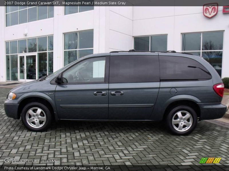 Magnesium Pearl / Medium Slate Gray 2007 Dodge Grand Caravan SXT