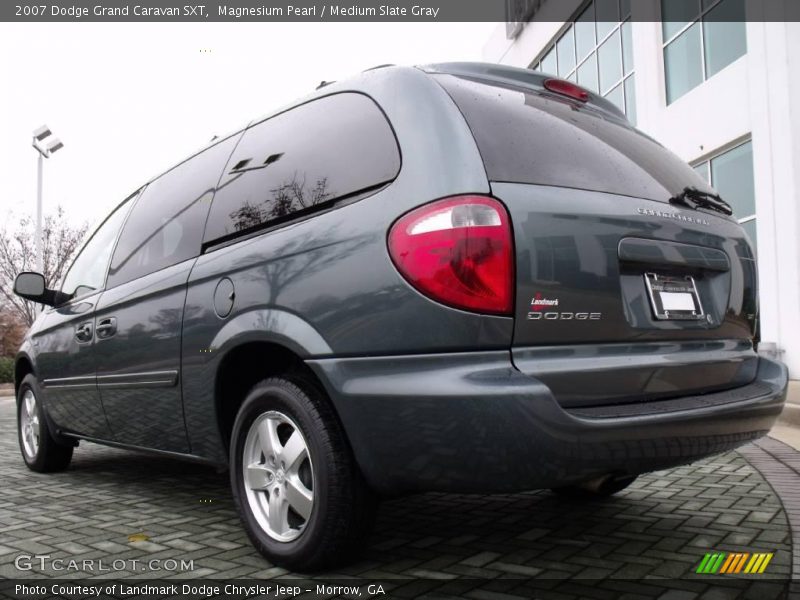 Magnesium Pearl / Medium Slate Gray 2007 Dodge Grand Caravan SXT