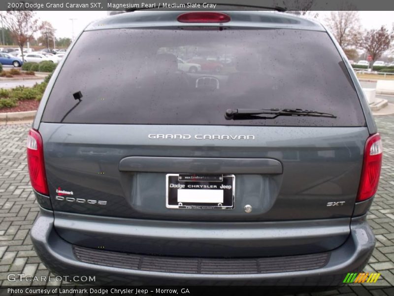Magnesium Pearl / Medium Slate Gray 2007 Dodge Grand Caravan SXT