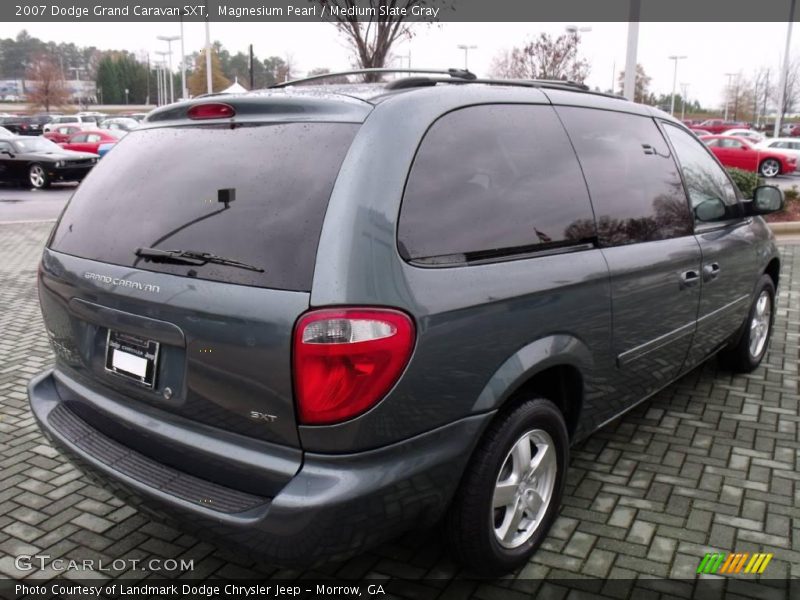Magnesium Pearl / Medium Slate Gray 2007 Dodge Grand Caravan SXT