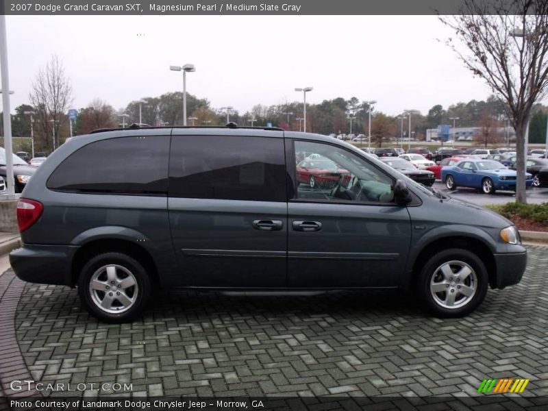 Magnesium Pearl / Medium Slate Gray 2007 Dodge Grand Caravan SXT