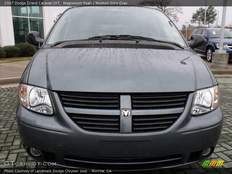 Magnesium Pearl / Medium Slate Gray 2007 Dodge Grand Caravan SXT