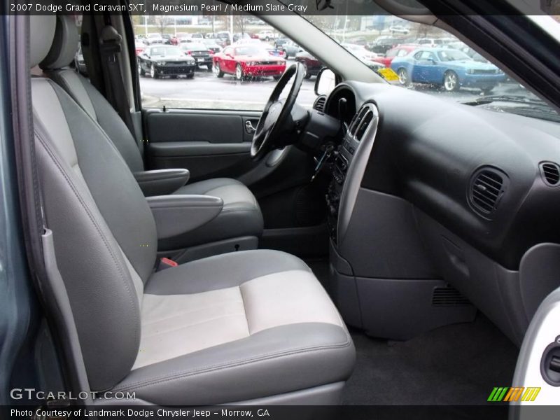 Magnesium Pearl / Medium Slate Gray 2007 Dodge Grand Caravan SXT