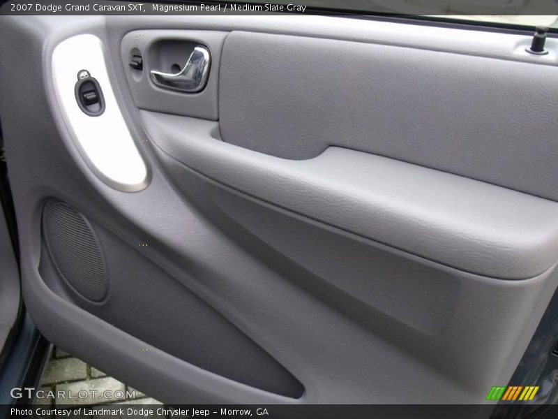 Magnesium Pearl / Medium Slate Gray 2007 Dodge Grand Caravan SXT