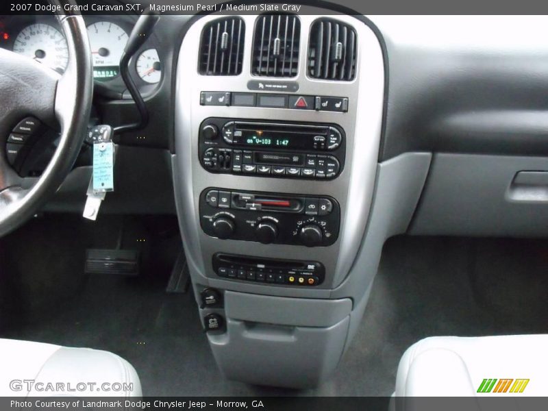 Magnesium Pearl / Medium Slate Gray 2007 Dodge Grand Caravan SXT