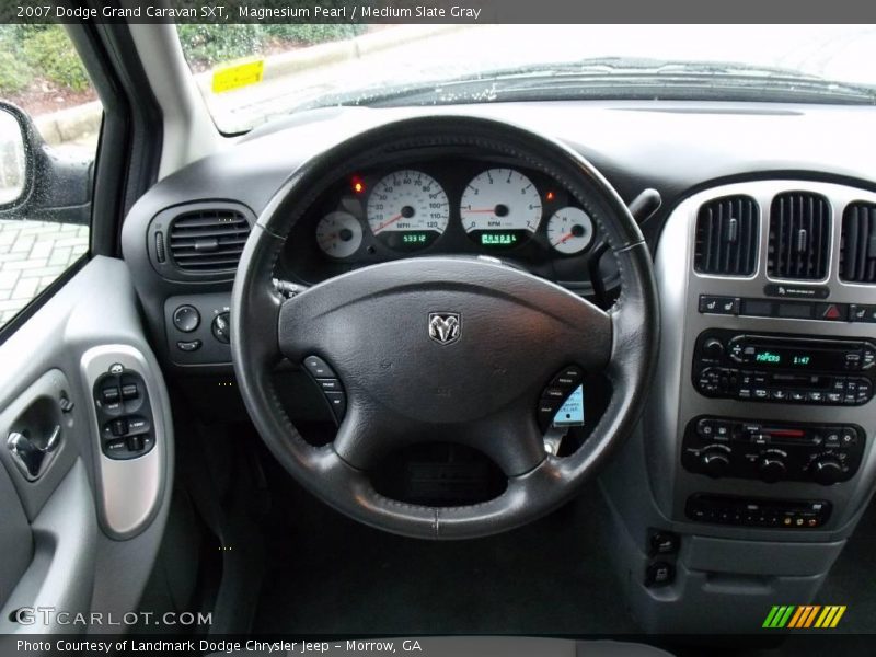 Magnesium Pearl / Medium Slate Gray 2007 Dodge Grand Caravan SXT