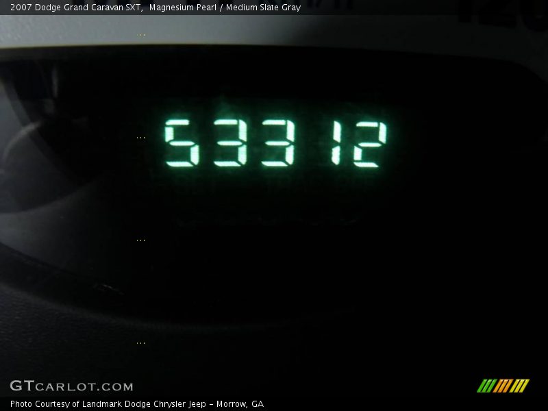 Magnesium Pearl / Medium Slate Gray 2007 Dodge Grand Caravan SXT
