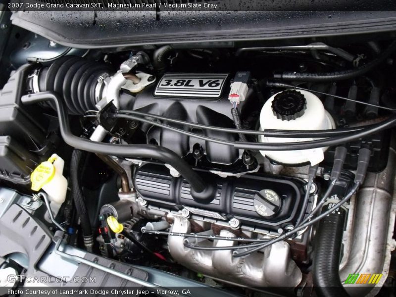 Magnesium Pearl / Medium Slate Gray 2007 Dodge Grand Caravan SXT