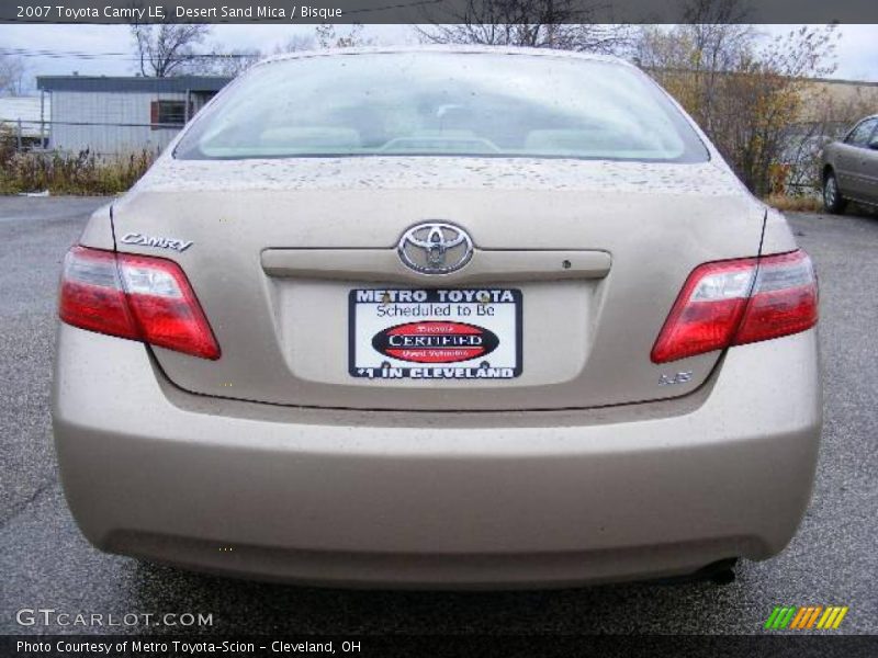 Desert Sand Mica / Bisque 2007 Toyota Camry LE