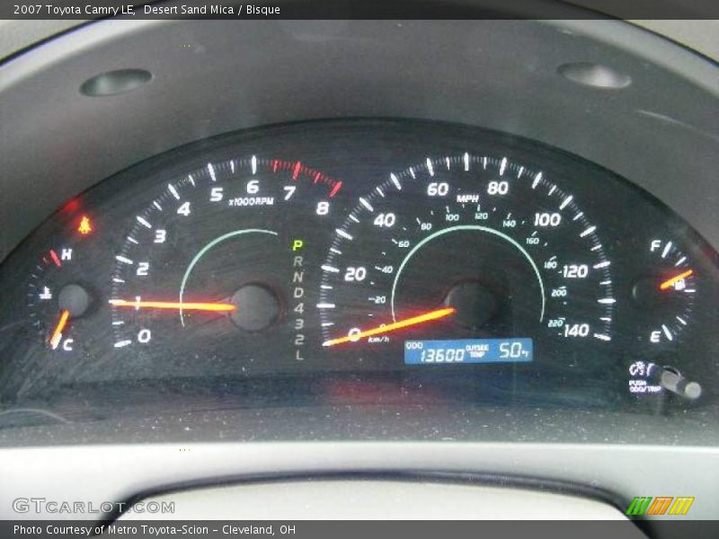 Desert Sand Mica / Bisque 2007 Toyota Camry LE