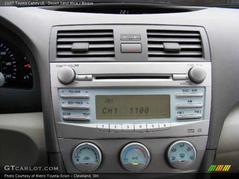 Desert Sand Mica / Bisque 2007 Toyota Camry LE