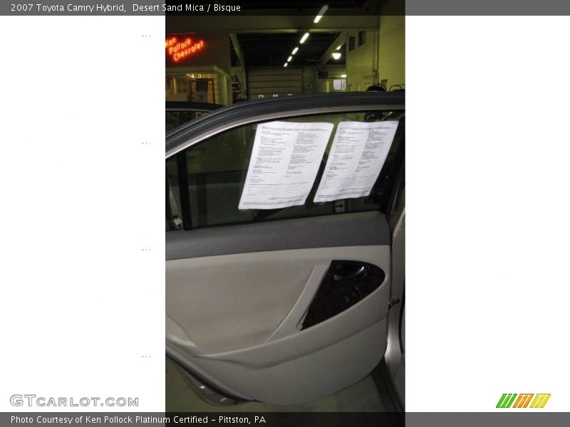 Desert Sand Mica / Bisque 2007 Toyota Camry Hybrid
