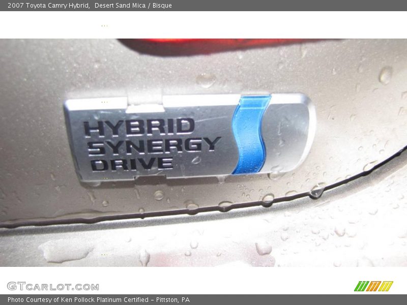 Desert Sand Mica / Bisque 2007 Toyota Camry Hybrid