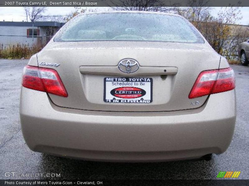 Desert Sand Mica / Bisque 2007 Toyota Camry LE