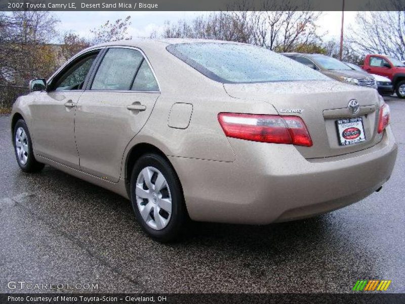 Desert Sand Mica / Bisque 2007 Toyota Camry LE