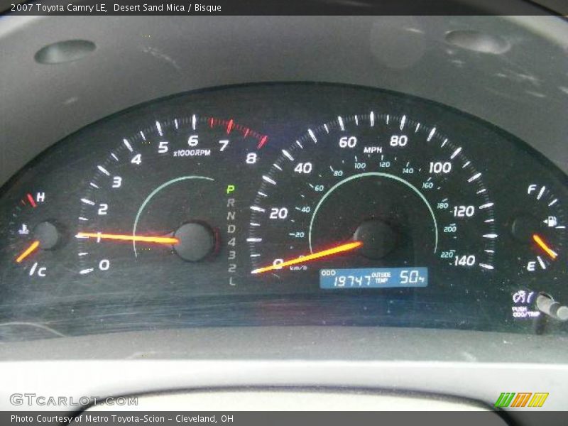 Desert Sand Mica / Bisque 2007 Toyota Camry LE