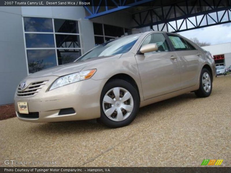 Desert Sand Mica / Bisque 2007 Toyota Camry LE