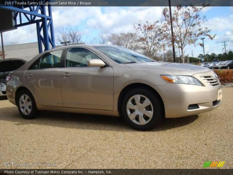 Desert Sand Mica / Bisque 2007 Toyota Camry LE