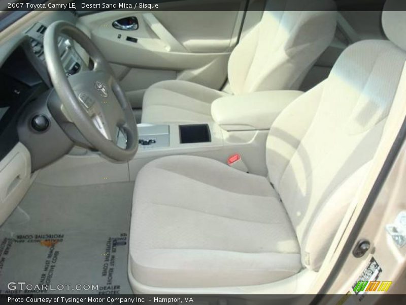 Desert Sand Mica / Bisque 2007 Toyota Camry LE