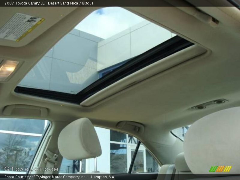 Desert Sand Mica / Bisque 2007 Toyota Camry LE