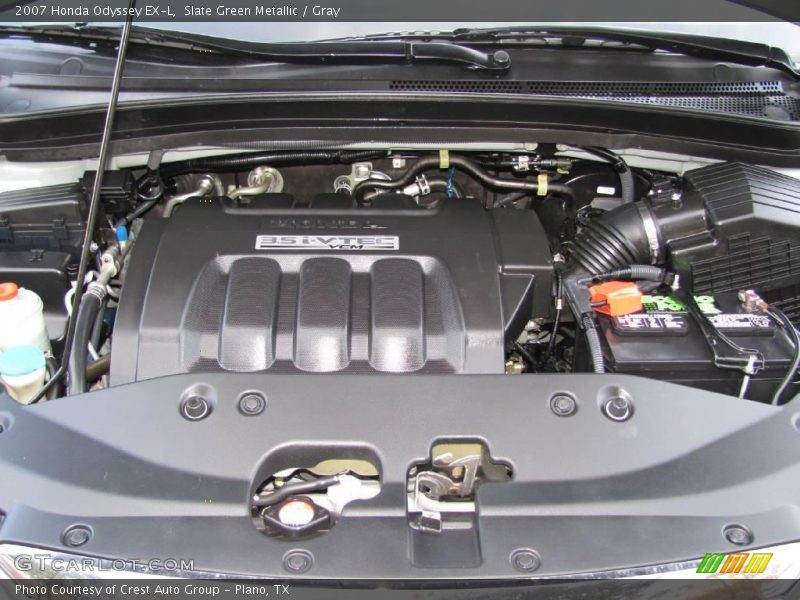 Slate Green Metallic / Gray 2007 Honda Odyssey EX-L