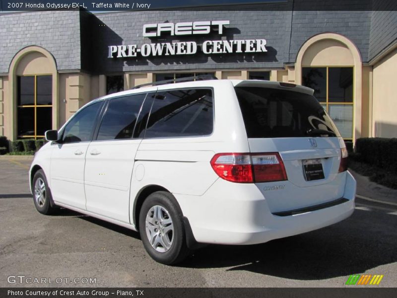 Taffeta White / Ivory 2007 Honda Odyssey EX-L