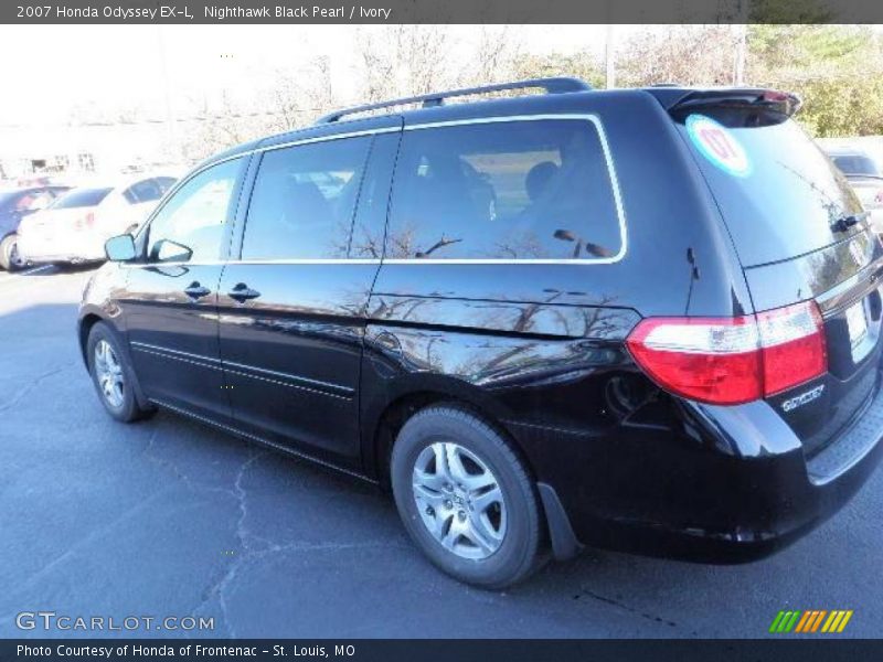 Nighthawk Black Pearl / Ivory 2007 Honda Odyssey EX-L