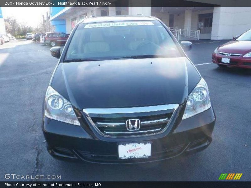 Nighthawk Black Pearl / Ivory 2007 Honda Odyssey EX-L