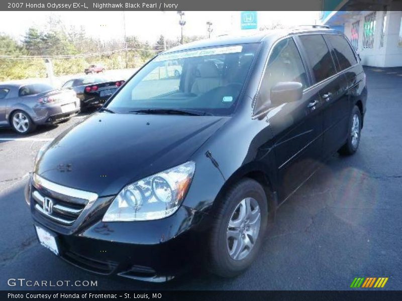 Nighthawk Black Pearl / Ivory 2007 Honda Odyssey EX-L