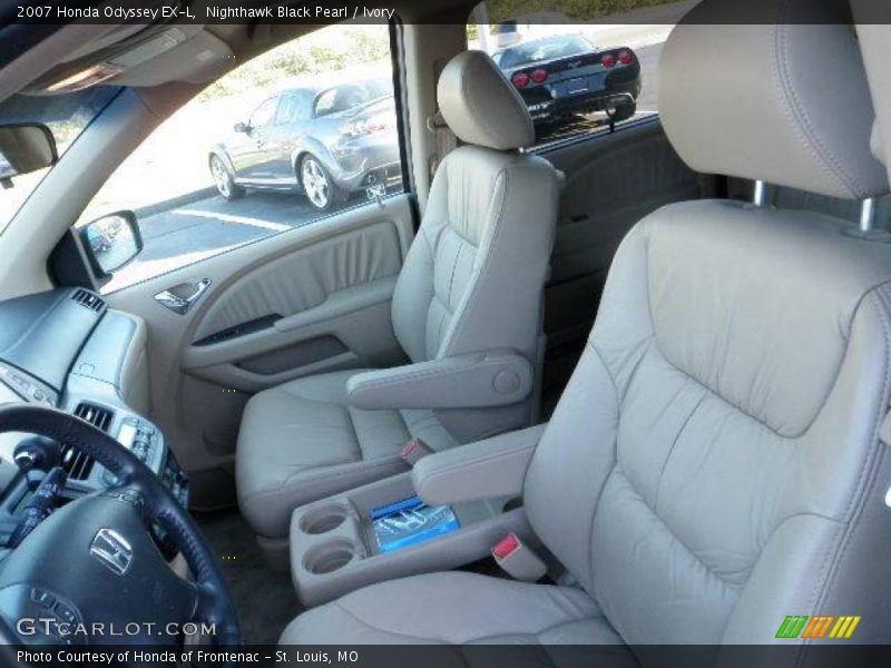 Nighthawk Black Pearl / Ivory 2007 Honda Odyssey EX-L