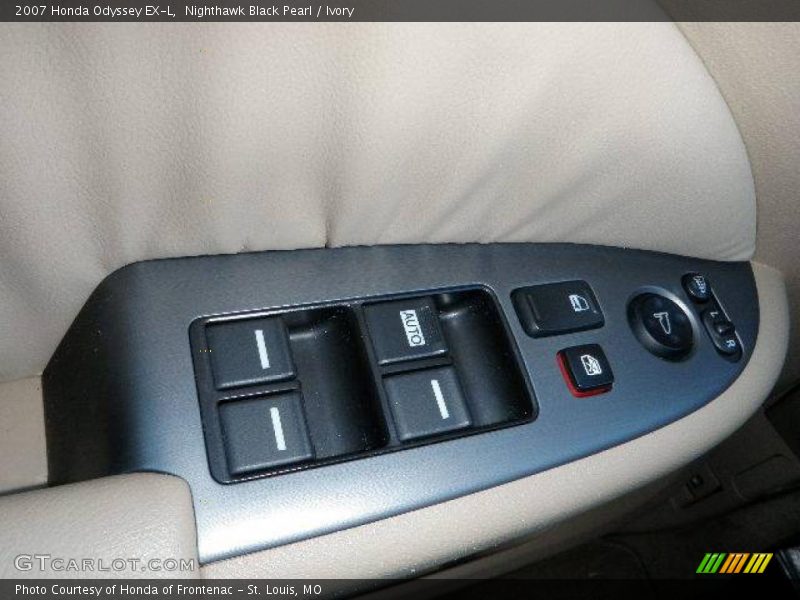 Nighthawk Black Pearl / Ivory 2007 Honda Odyssey EX-L