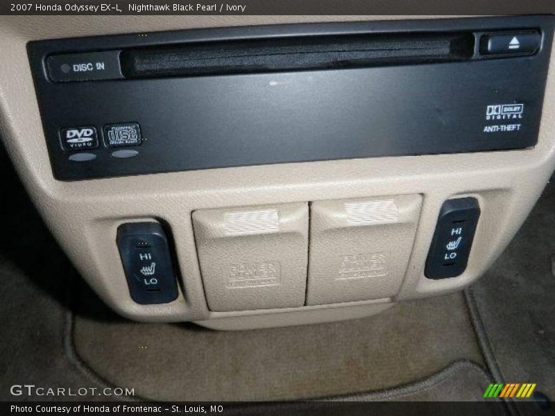 Nighthawk Black Pearl / Ivory 2007 Honda Odyssey EX-L