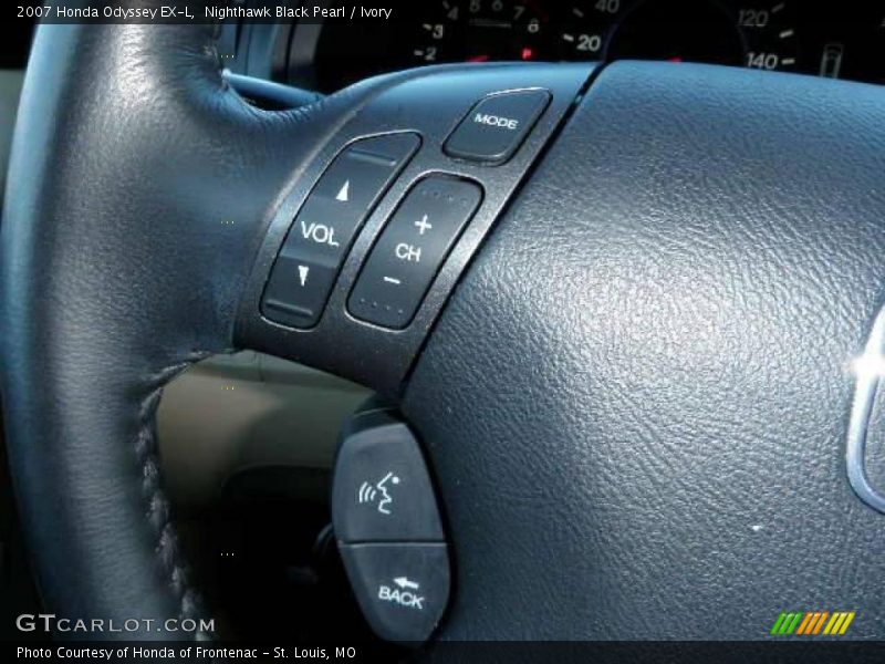 Nighthawk Black Pearl / Ivory 2007 Honda Odyssey EX-L