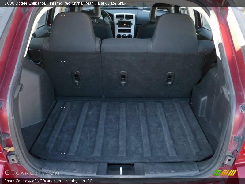 Inferno Red Crystal Pearl / Dark Slate Gray 2008 Dodge Caliber SE