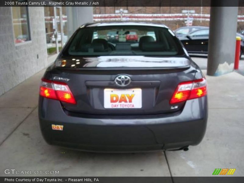 Magnetic Gray Metallic / Ash 2008 Toyota Camry LE