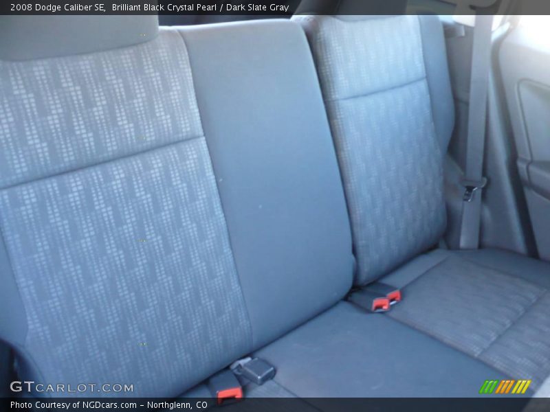 Brilliant Black Crystal Pearl / Dark Slate Gray 2008 Dodge Caliber SE