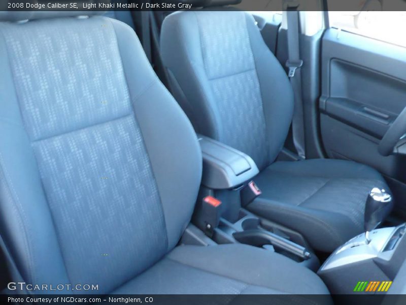 Light Khaki Metallic / Dark Slate Gray 2008 Dodge Caliber SE