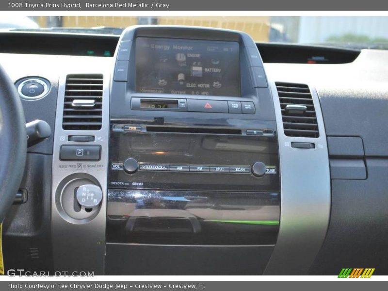 Barcelona Red Metallic / Gray 2008 Toyota Prius Hybrid