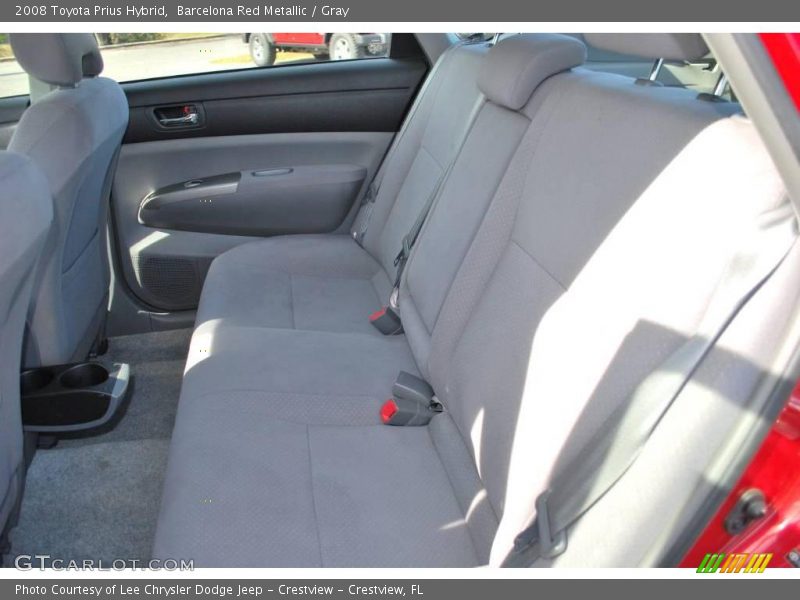 Barcelona Red Metallic / Gray 2008 Toyota Prius Hybrid