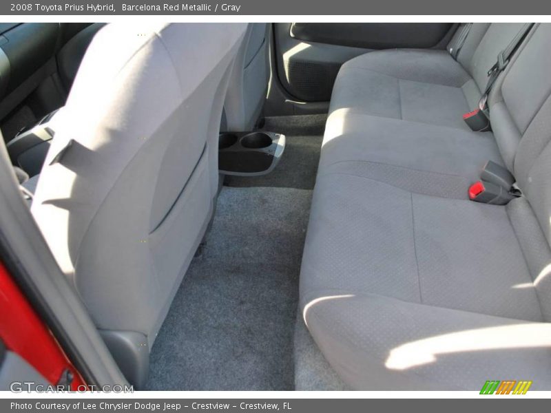 Barcelona Red Metallic / Gray 2008 Toyota Prius Hybrid